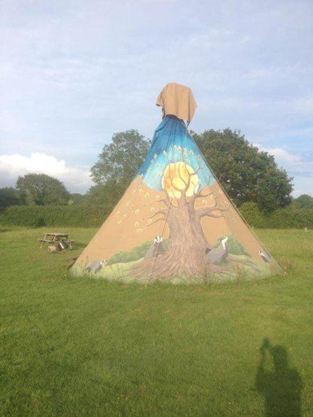 Big Sky Tipi Holidays Wartling 외부 사진
